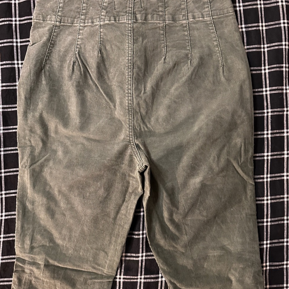 We The Free Olive Green Corduroy Boot Cut Pants - Picture 8 of 8